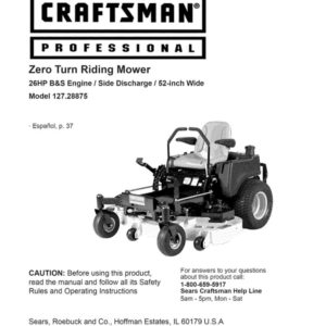 Lawn Tractor Owner's Manual 4163202