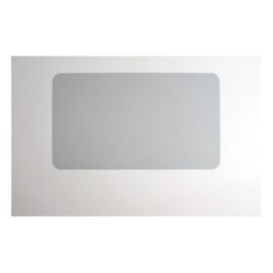 Range Oven Door Outer Panel (White) WB57K5