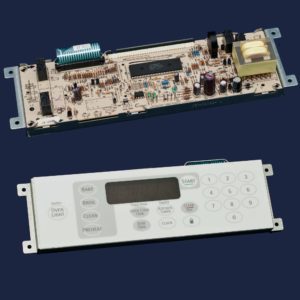 Range Oven Control Board and Overlay (White) 316127901
