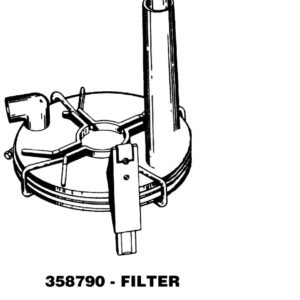 Washer Drain Pump Filter 358790