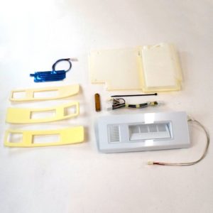 Refrigerator Ice Box Rear Adapter Kit W10539037