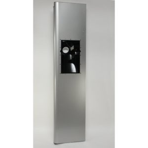 Refrigerator Freezer Door Assembly (Silver Mist) 242178007