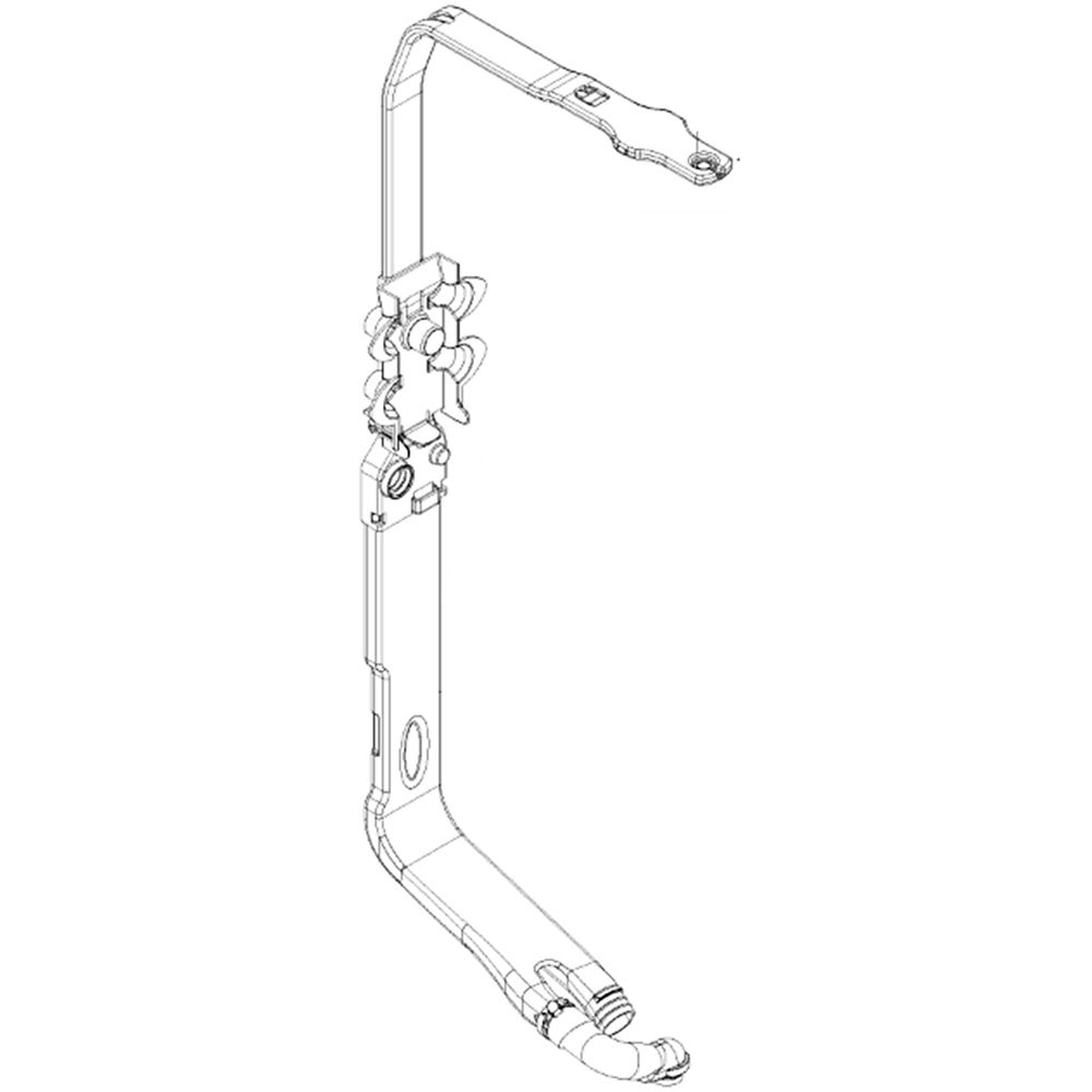 Dishwasher Water Feed Tube W10748015 - Infinite Parts Direct