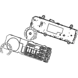 Dryer User Interface Assembly DC92-01309M