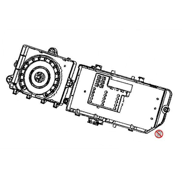 Dryer User Interface DC92-01607P