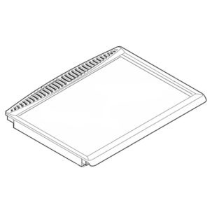 Refrigerator Crisper Drawer Cover Frame 242201803