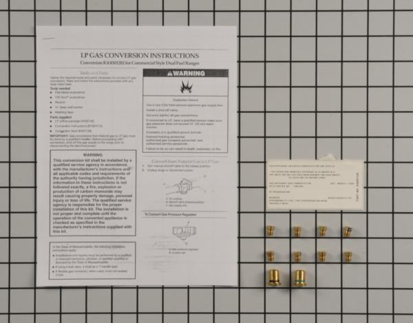 Conversion Kit WP8301282
