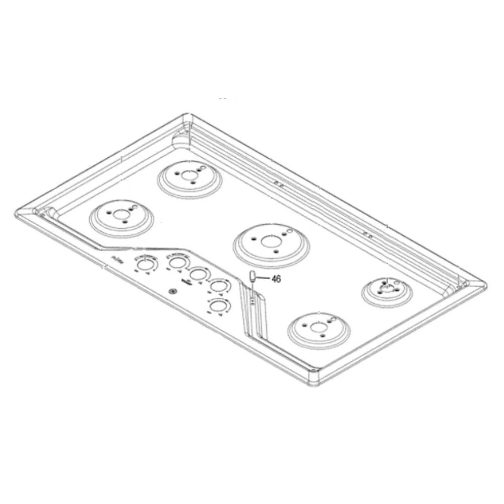 Cooktop Main Top (Stainless) WB62X29437