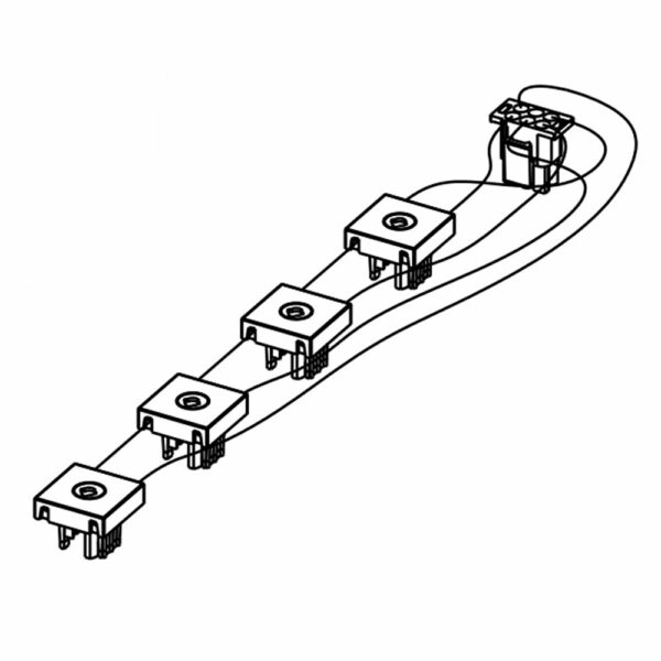 Cooktop Igniter Switch and Harness Assembly W10854963