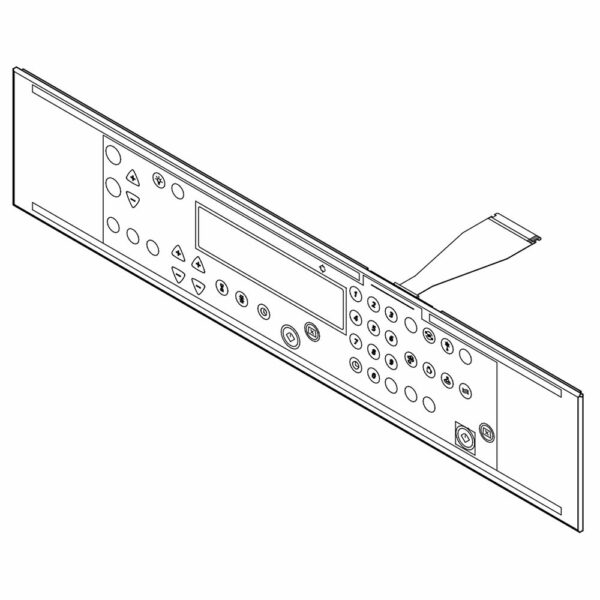 Wall Oven Membrane Switch (Silver) WPW10112118