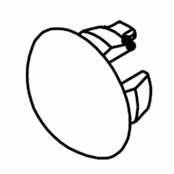 Dishwasher Tub Screw Cap (Black) W11184083