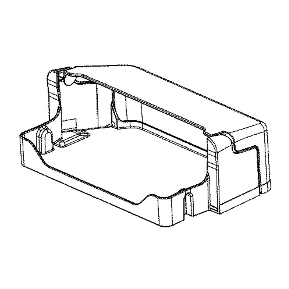Refrigerator Dairy Bin and Cover WR71X32104