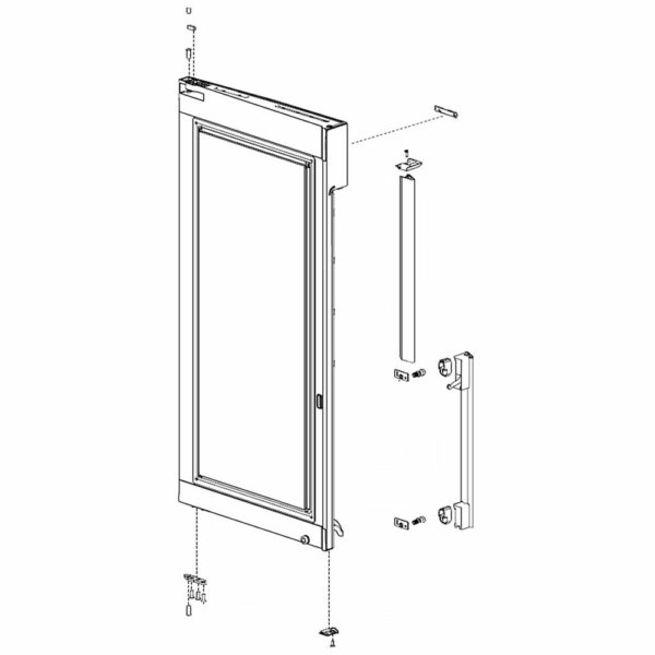 Refrigerator Convenience Door Outer Panel Assembly DA91-05371A