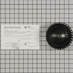 Draft Inducer Blower Wheel LA11ZD058