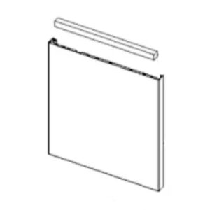 Dishwasher Door Outer Panel DD97-00489E