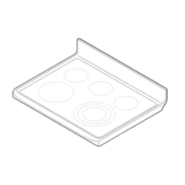 Range Main Top Assembly (Black) 5304513966
