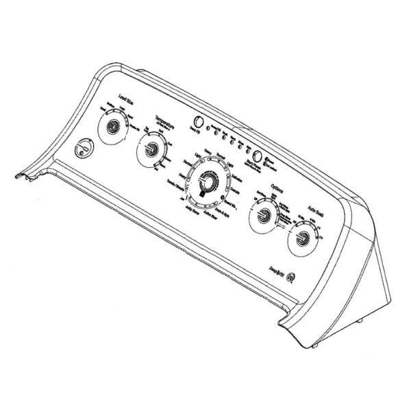 CONTROL PANEL WHITE WH22X28844