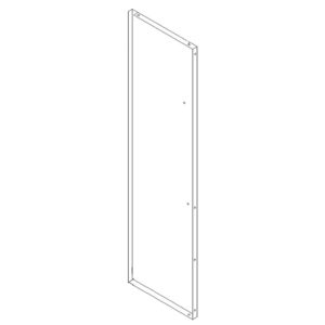 Refrigerator Door Skin (Stainless) W10800812