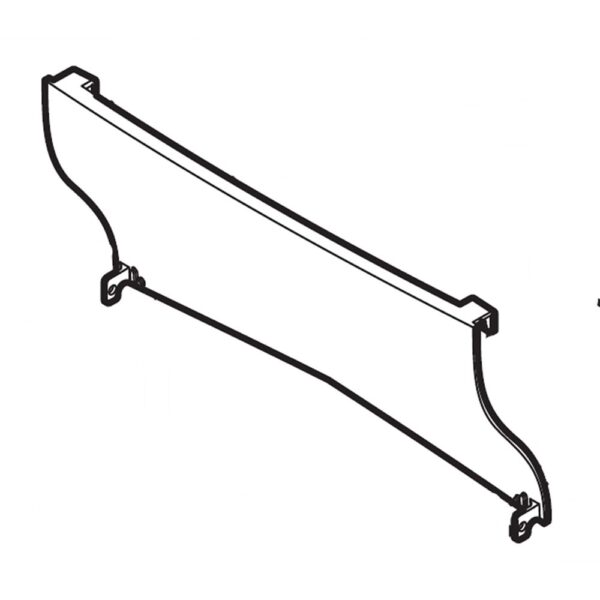 Refrigerator Light Shield 241971202