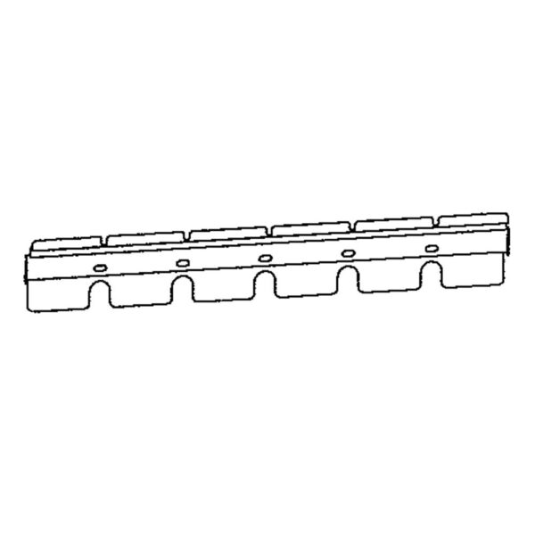 Gas Grill Burner Heat Shield