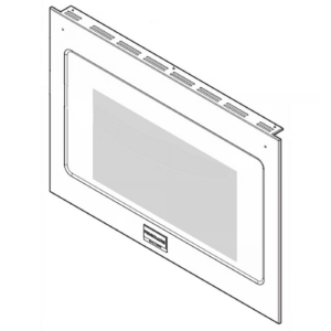 Wall Oven Door Outer Panel Assembly 808950009