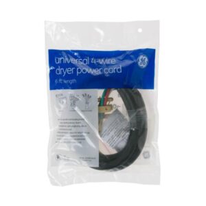 GE WX09X10020 4 Wire Dryer Cord
