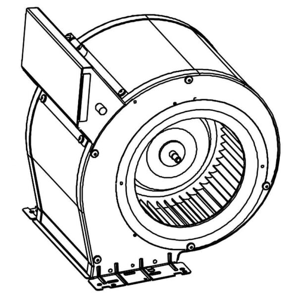 Downdraft Vent Blower Fan Assembly W10398250