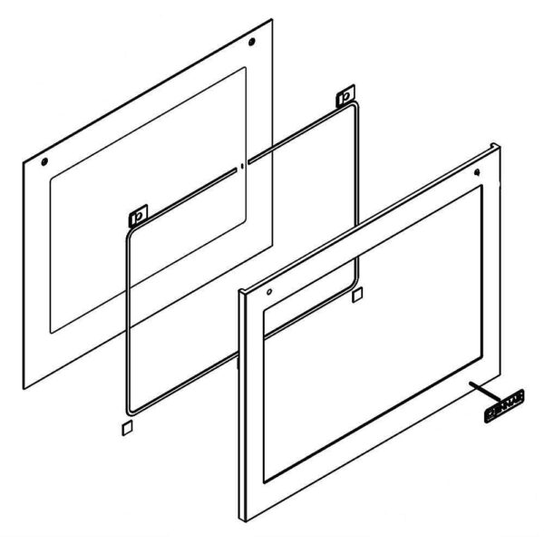 Skin Glass Assembly W10634269